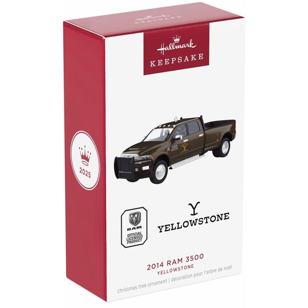 Hallmark Keepsake Ornament 2025 Yellowstone 2014 Ram 3500